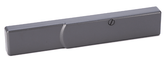 Rockwell 1715-N2T Tall Slot Filler in gray, designed for redundant systems and enhanced functionality.